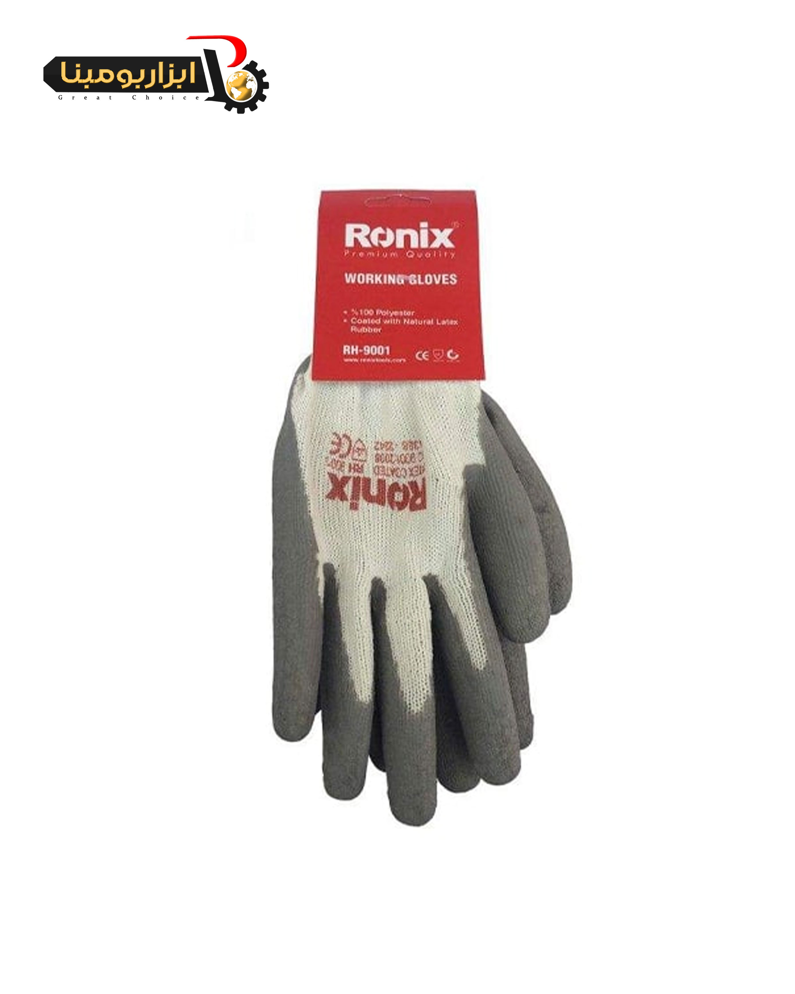 دستکش کار رونیکس لاتکس مدل RH-9001