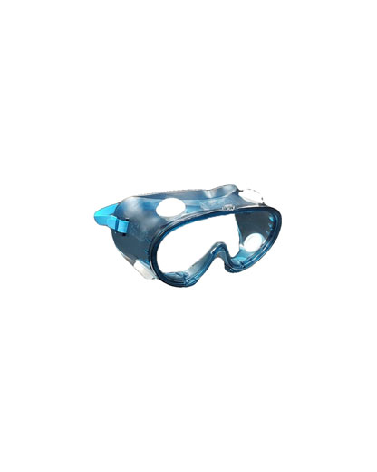 عینک ایمنی توتاص شفاف مدل گاگل آبی بسته 20 عددی